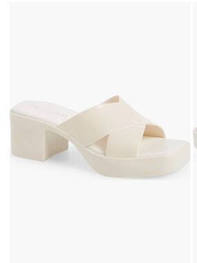 Jeffrey Campbell Bubblegum Sandals in white 8